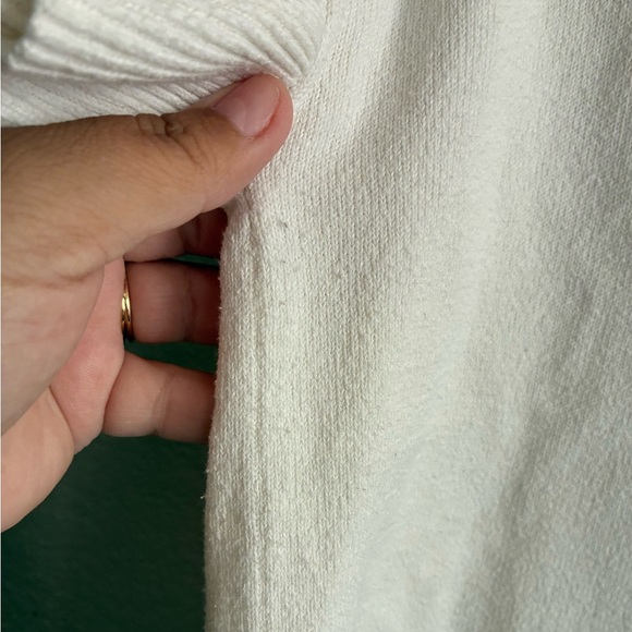 Madewell Cream Ruffle Sleeve Tee XS - Picture 10 of 10